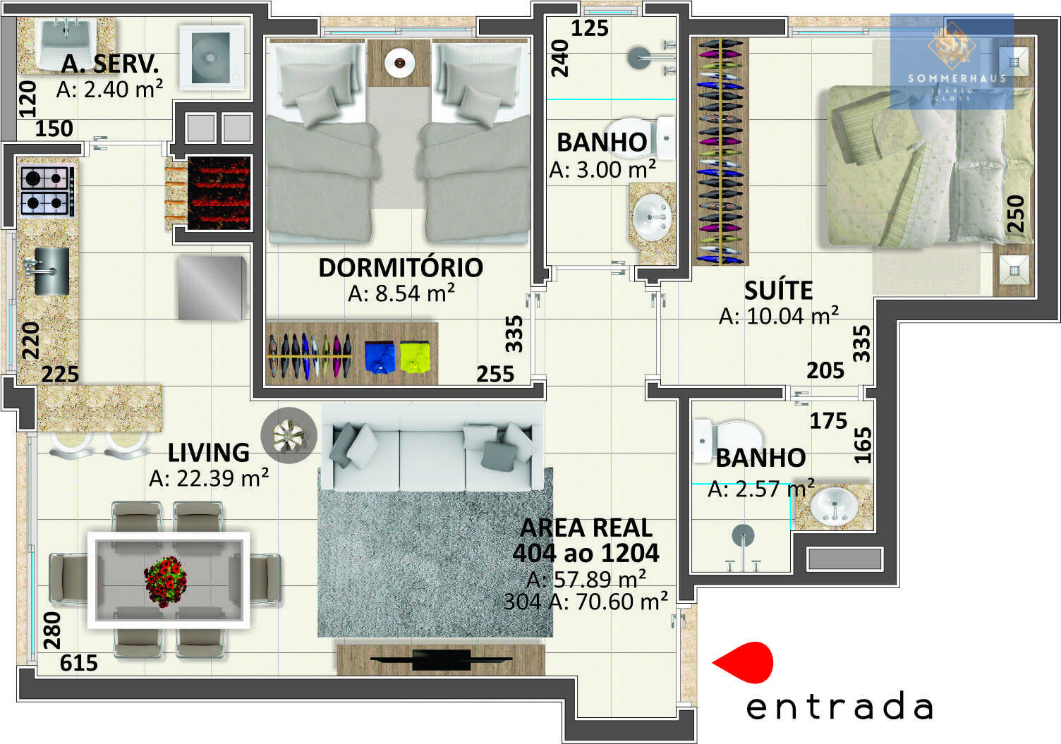 Apartamento à venda com 2 quartos, 97m² - Foto 31