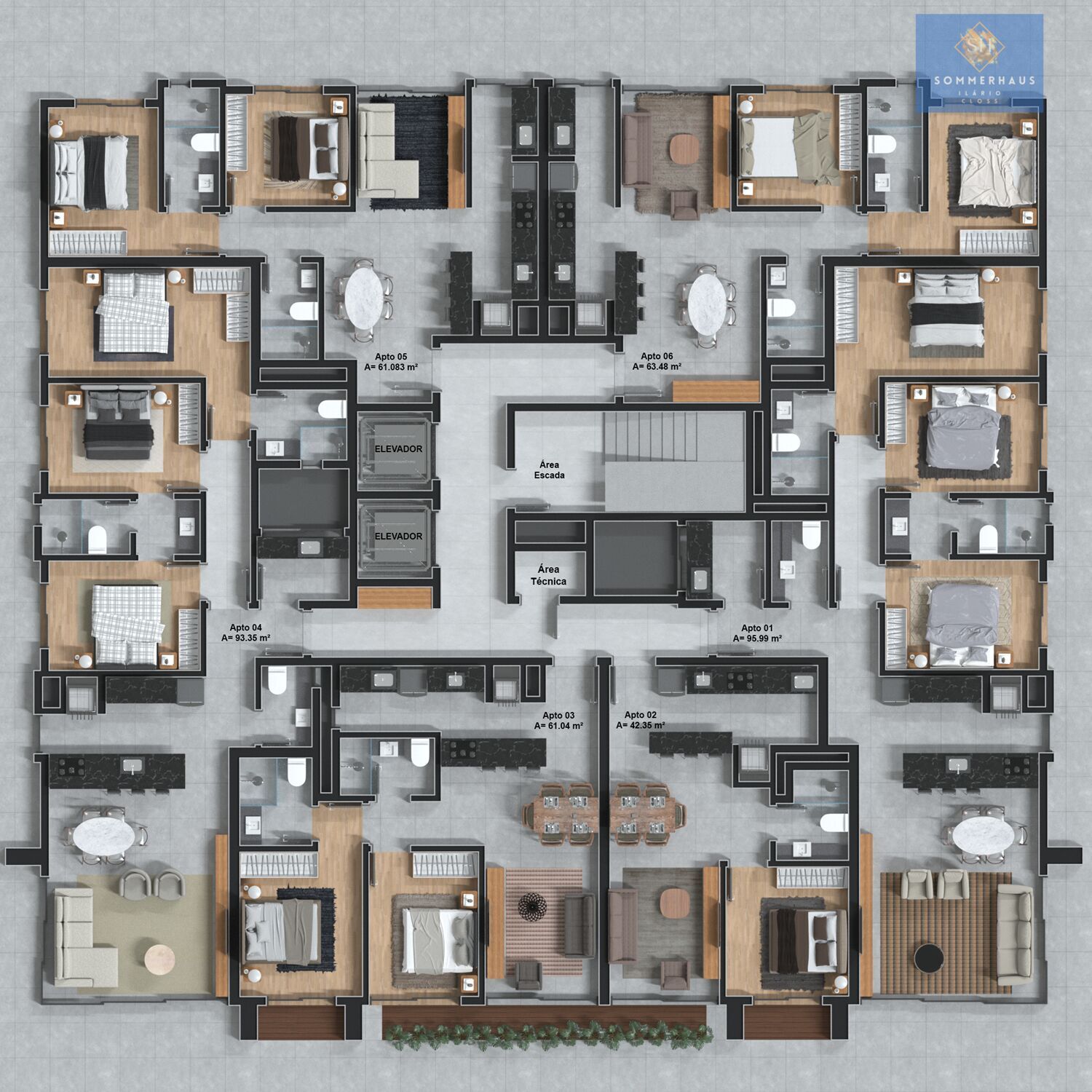 Apartamento, 2 quartos, 61 m² - Foto 25