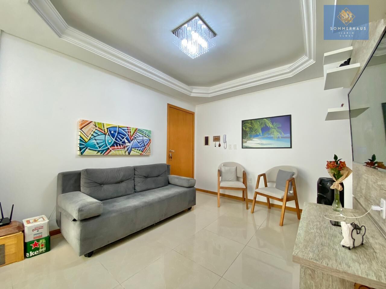 Apartamento à venda com 1 quarto, 59m² - Foto 4