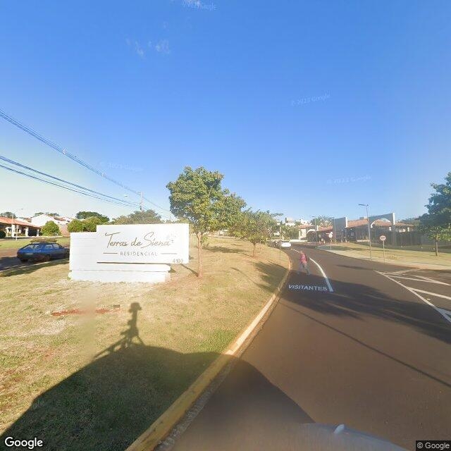 Imagem estática do "Street View" da localização