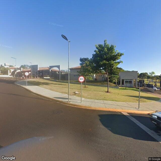 Imagem estática do "Street View" da localização