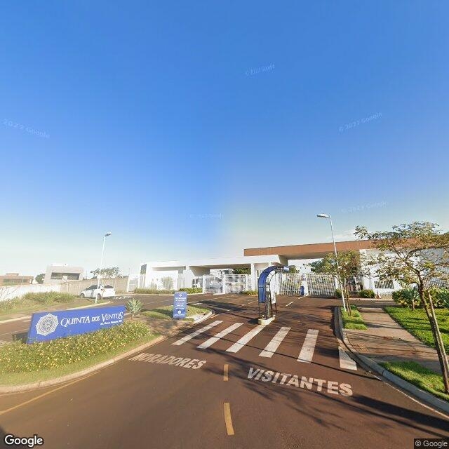 Imagem estática do "Street View" da localização