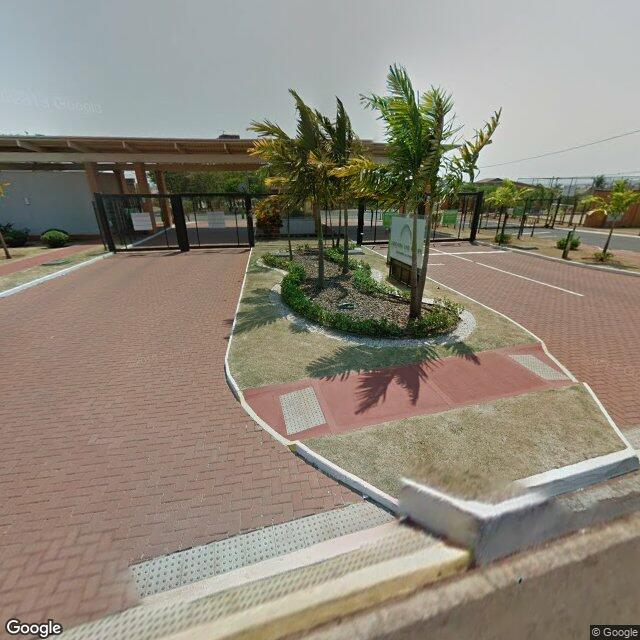 Imagem estática do "Street View" da localização