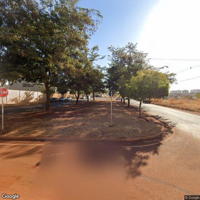 Imagem estática do "Street View" da localização