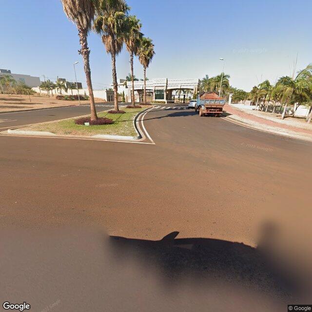 Imagem estática do "Street View" da localização