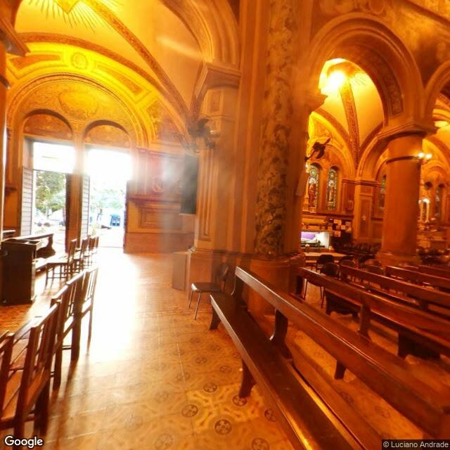 Imagem estática do "Street View" da localização