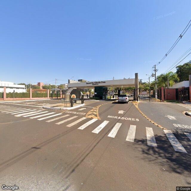 Imagem estática do "Street View" da localização