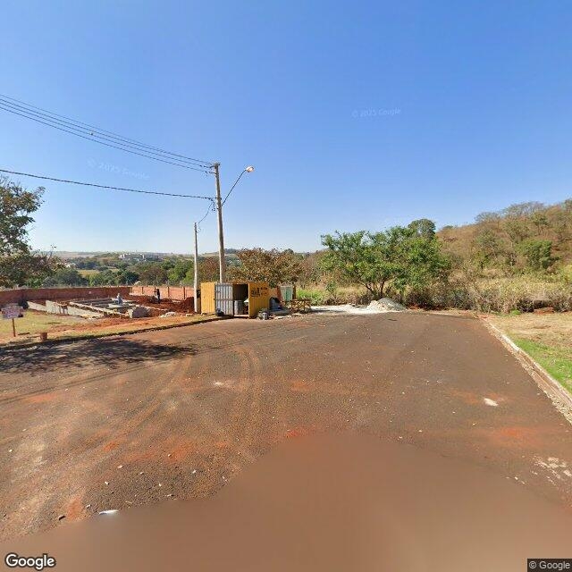 Imagem estática do "Street View" da localização