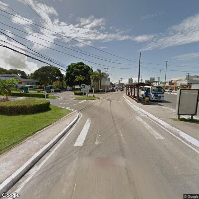 Imagem estática do "Street View" da localização