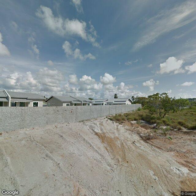 Imagem estática do "Street View" da localização