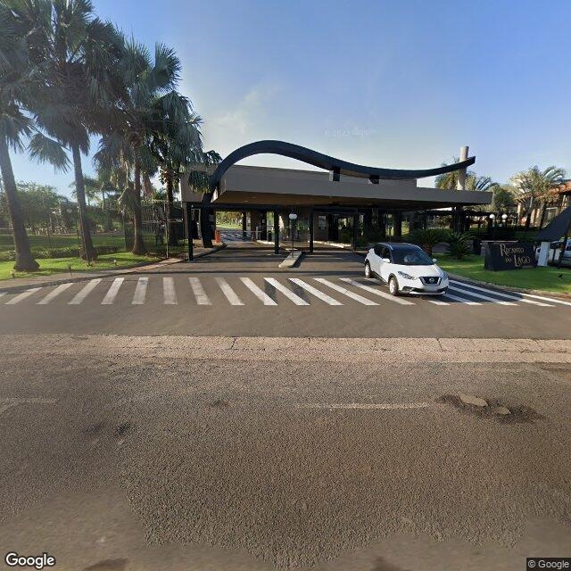 Imagem estática do "Street View" da localização