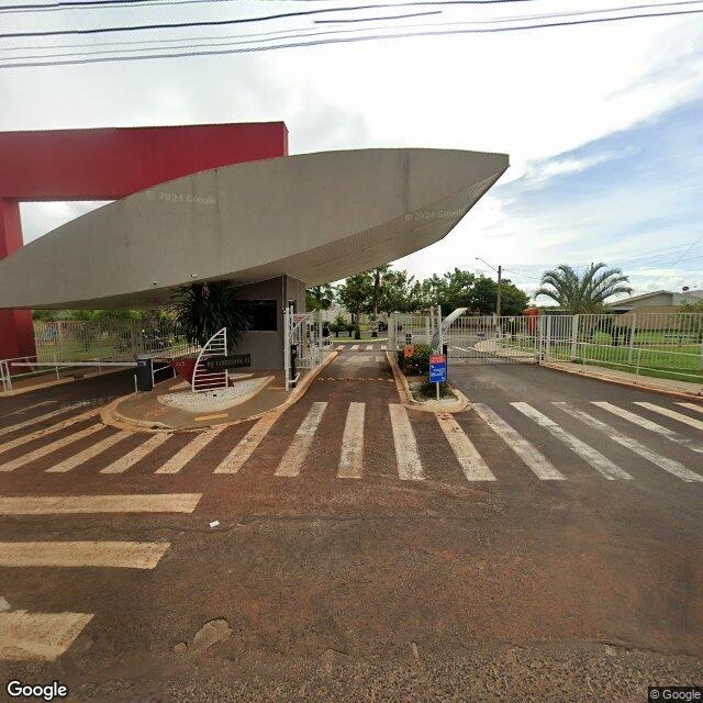 Imagem estática do "Street View" da localização