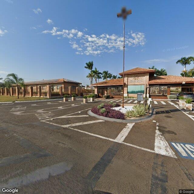 Imagem estática do "Street View" da localização