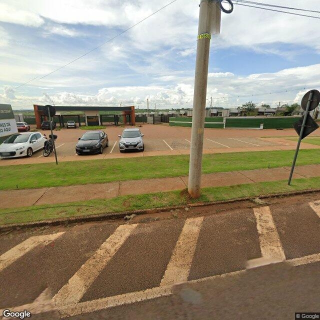 Imagem estática do "Street View" da localização