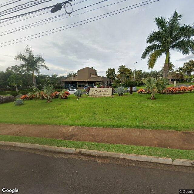 Imagem estática do "Street View" da localização