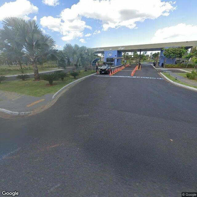 Imagem estática do "Street View" da localização