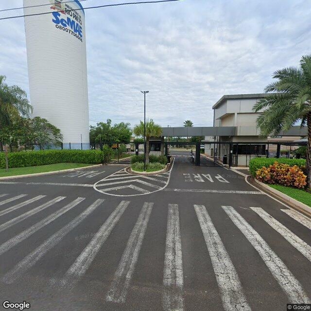 Imagem estática do "Street View" da localização