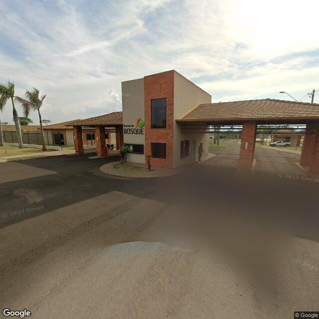 Imagem estática do "Street View" da localização