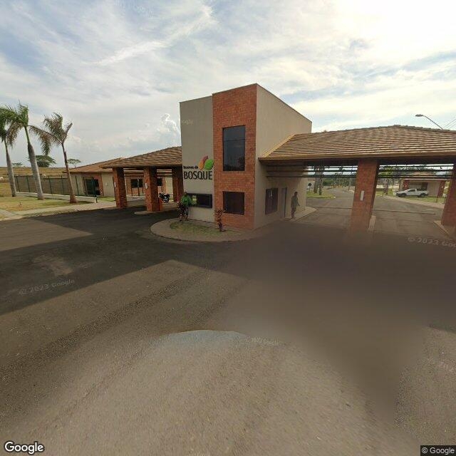 Imagem estática do "Street View" da localização