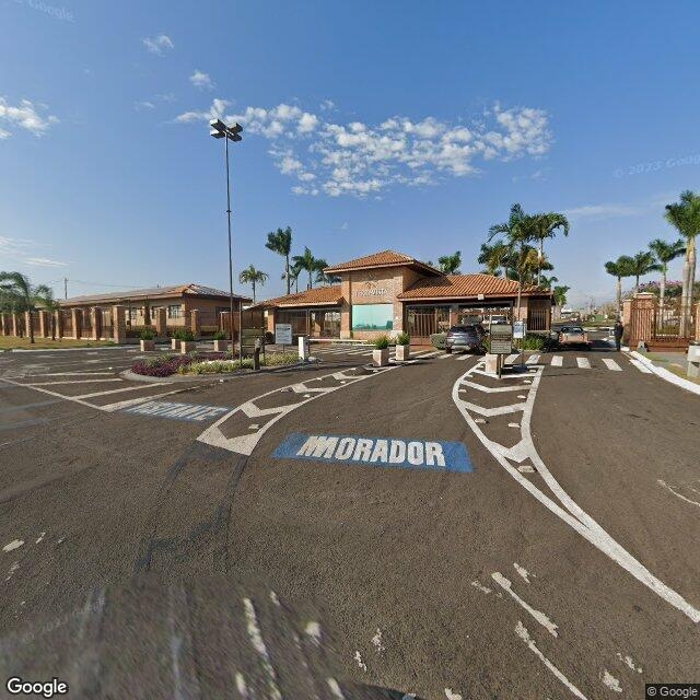 Imagem estática do "Street View" da localização