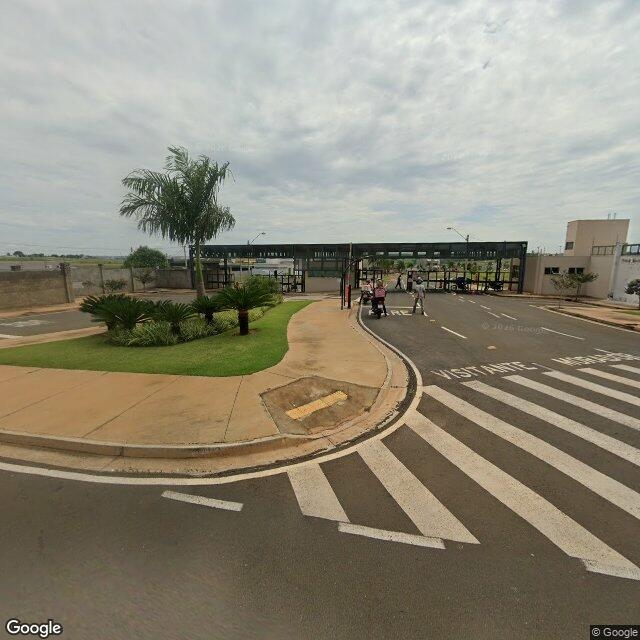 Imagem estática do "Street View" da localização