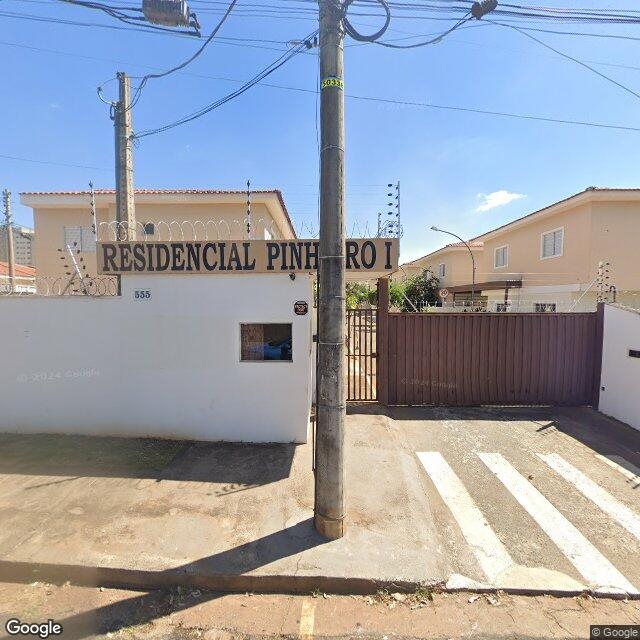 Imagem estática do "Street View" da localização