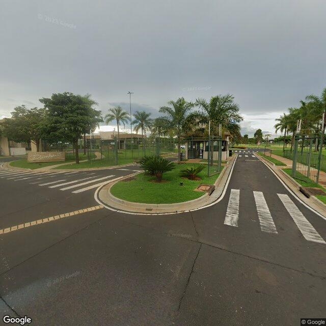 Imagem estática do "Street View" da localização