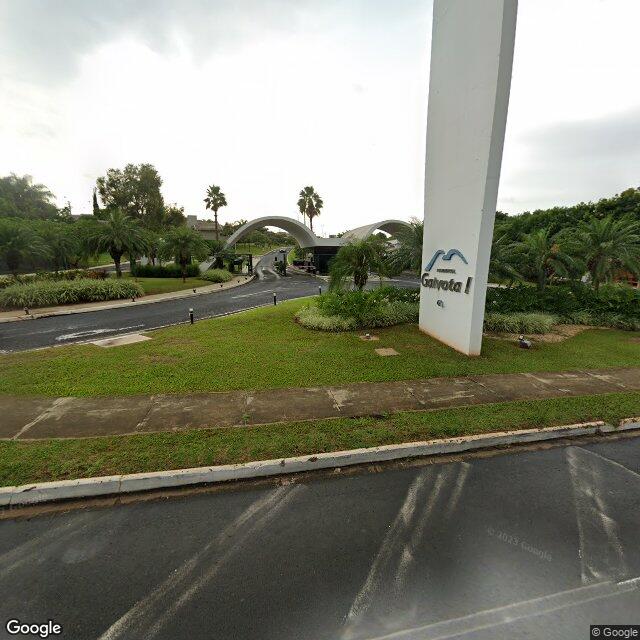 Imagem estática do "Street View" da localização