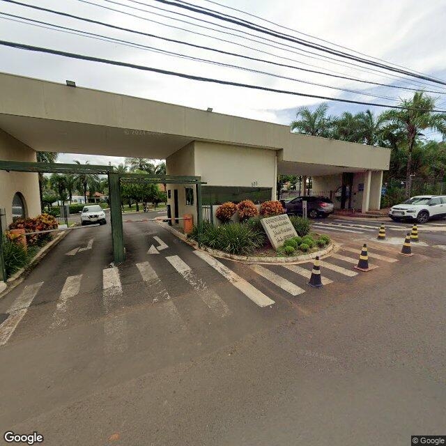 Imagem estática do "Street View" da localização