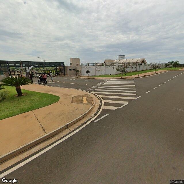 Imagem estática do "Street View" da localização