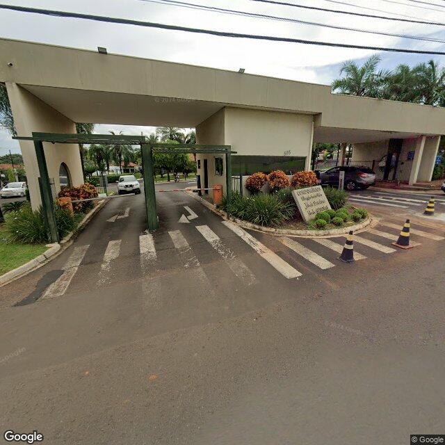 Imagem estática do "Street View" da localização