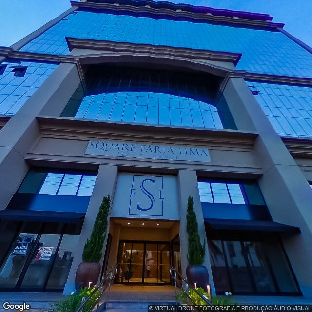 Imagem estática do "Street View" da localização