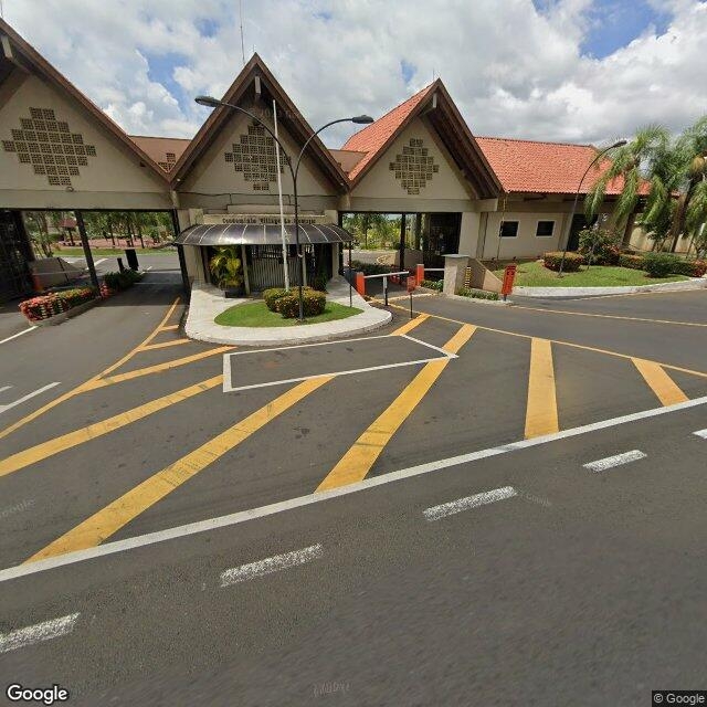 Imagem estática do "Street View" da localização