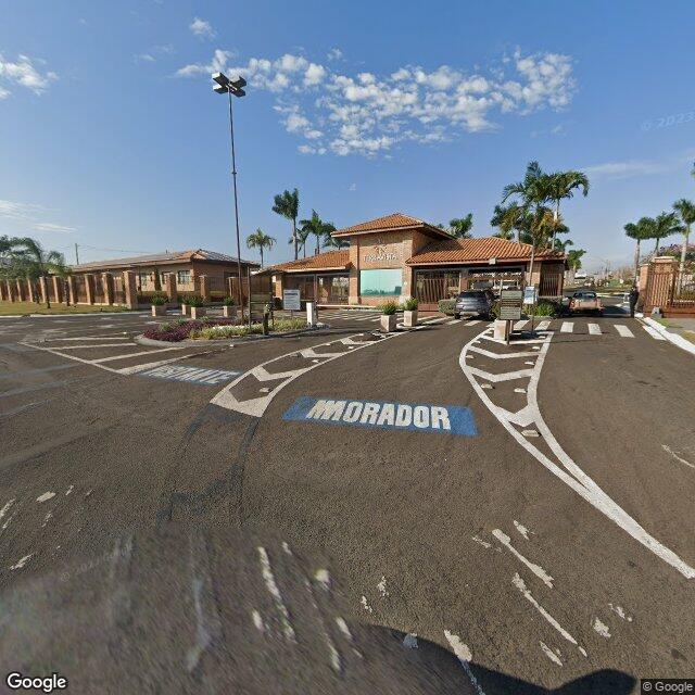 Imagem estática do "Street View" da localização