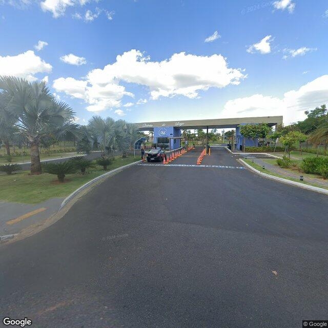 Imagem estática do "Street View" da localização