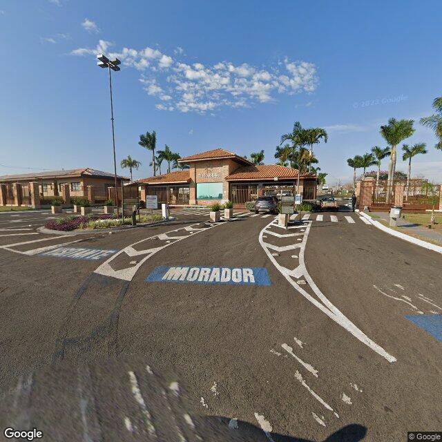 Imagem estática do "Street View" da localização