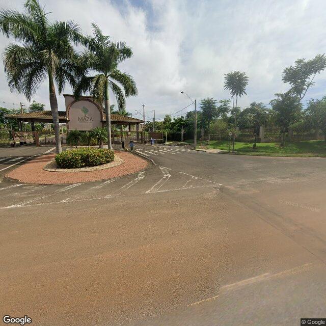 Imagem estática do "Street View" da localização