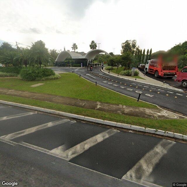 Imagem estática do "Street View" da localização