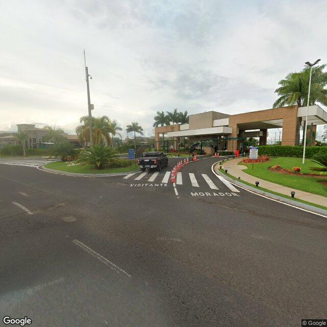 Imagem estática do "Street View" da localização