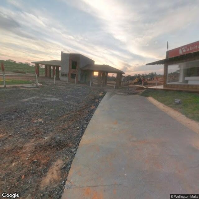 Imagem estática do "Street View" da localização