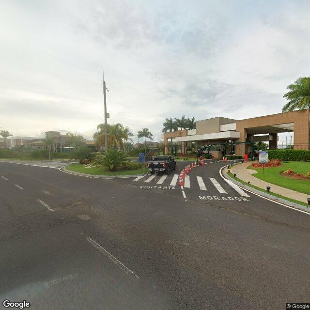 Imagem estática do "Street View" da localização