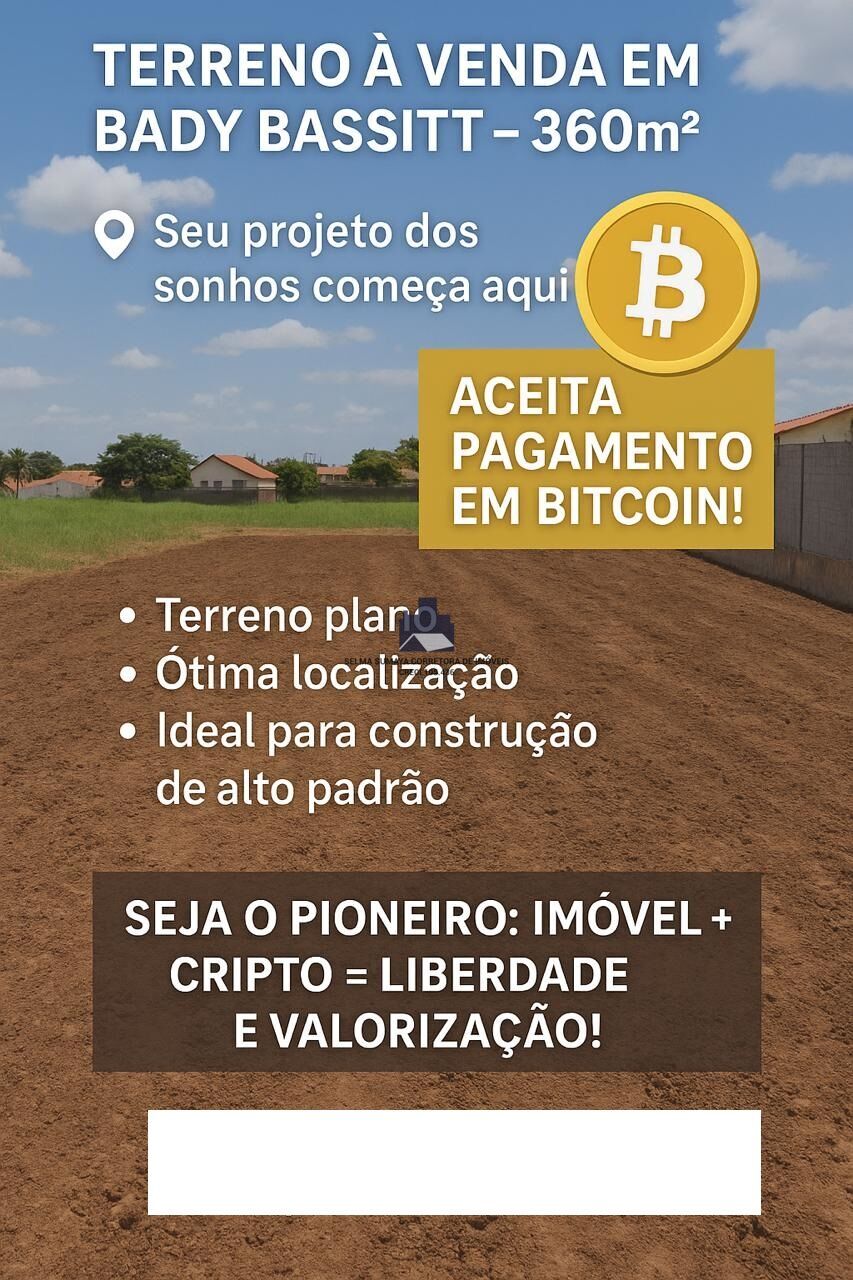 Terreno à venda no bairro Loteamento Eville - Bady Bassitt/SP
