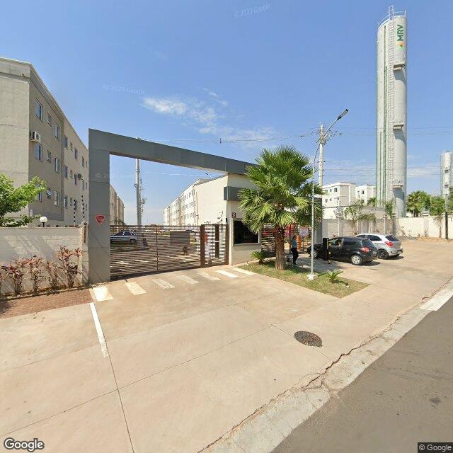 Imagem estática do "Street View" da localização