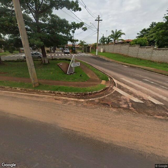 Imagem estática do "Street View" da localização