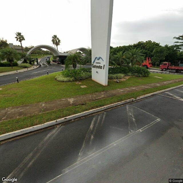 Imagem estática do "Street View" da localização