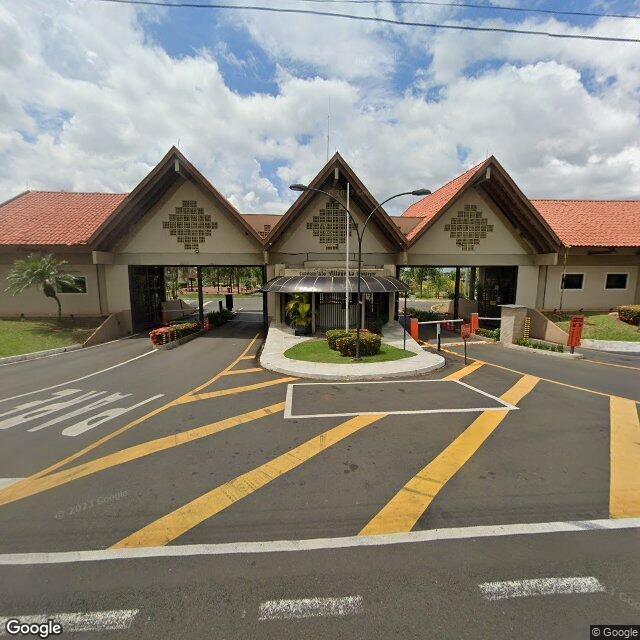 Imagem estática do "Street View" da localização