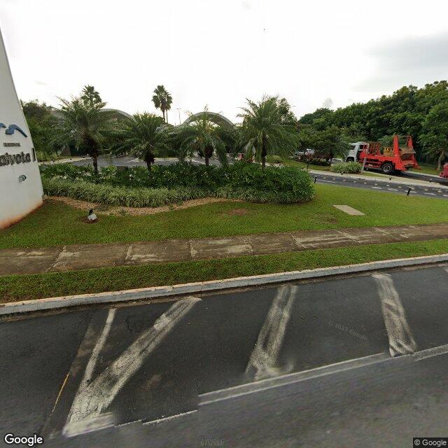 Imagem estática do "Street View" da localização