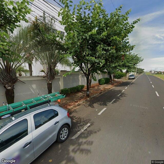 Imagem estática do "Street View" da localização