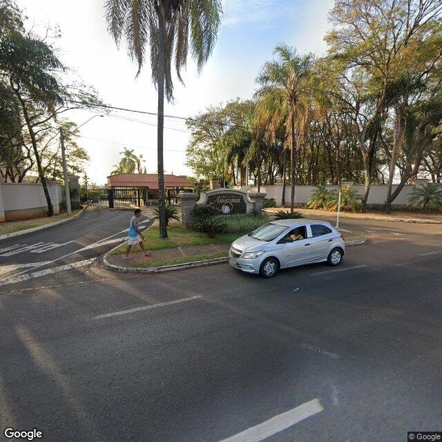 Imagem estática do "Street View" da localização