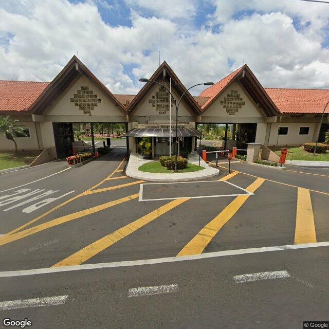 Imagem estática do "Street View" da localização